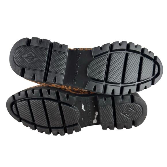 DONALD J PLINER LACE UP LEATHER COMBAT BOOTS IN LEOPARD NWOB WOMEN'S‎ SIZE 7M - Picture 13 of 14